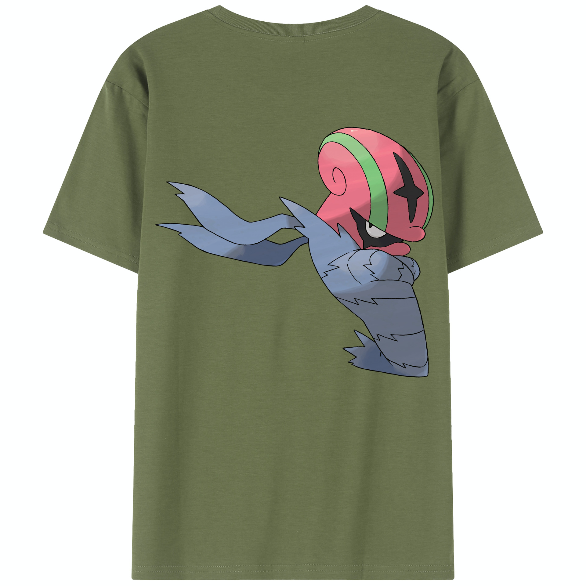 （画像用） ポケットモンスター Pokémon 綿100％半袖Tシャツ（背面プリント）